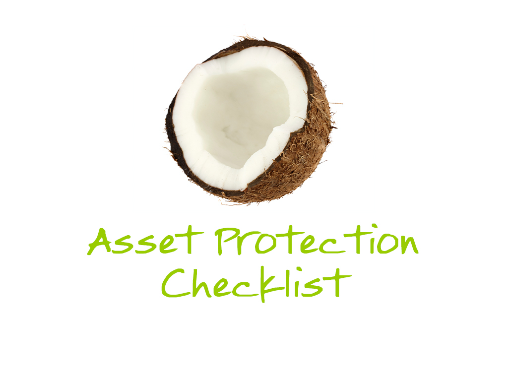 Asset Protection Checklist