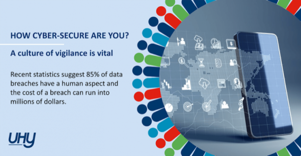 Recent statistics suggest 85% of data breaches have a human aspect and the cost of a breach can run into the millions of dollars.