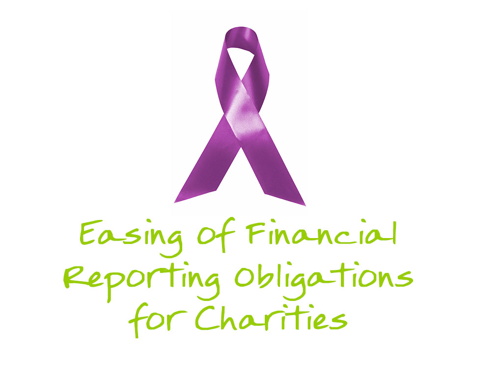 Easing of Financial Reporting Obligations for Charities